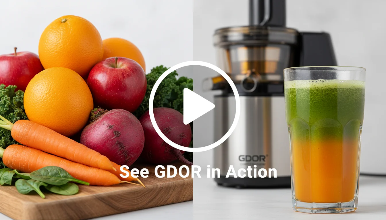 GDOR juicer demonstration video