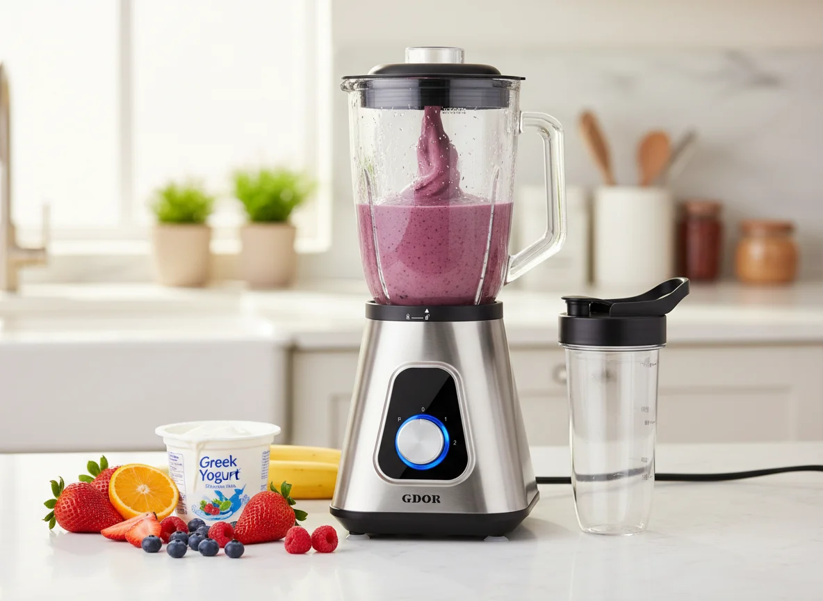 GDOR blender with smoothie